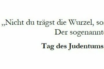 „Nicht du trägst die Wurzel, sondern die Wurzel trägt dich.“ Der sogenannte Wolfgarten. Tag des Judentums, 15.1.2021, 10 Uhr