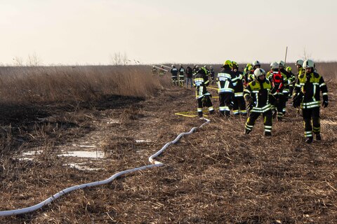 Fotos von der Brandschutzübung in Jois