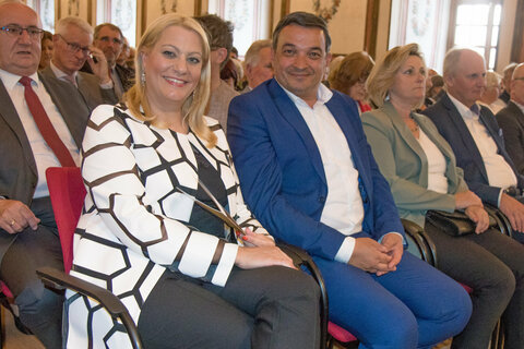 Landesrätin Mag.a (FH) Daniela Winkler beim Festkonzert des Haydnorchesters Eisenstadt