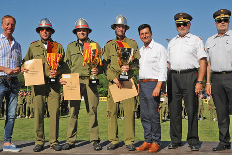 Im Bewerb Bronze A siegte Zilingtal 1 vor St. Martin a.d.R.-Berg 1 und Mischendorf 1. In Bronze B blieb Hornstein 1 vor Neuhaus a. Klb. 2 und Oggau am Neusiedler See 1 siegreich