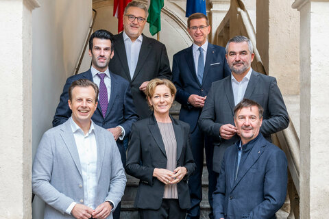 Sportlandesrat Heinrich Dorner bei der Landessportreferentenkonferenz in Graz