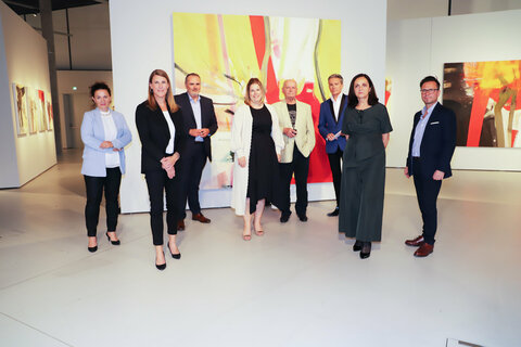 Comeback der Kultur: Ausstellung „Retroperspektive Sepp Laubner - 50 Jahre für die Kunst“ eröffnet