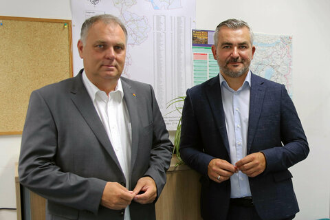 Verkehrslandesrat Heinrich Dorner und VBB-Geschäftsführer Wolfgang Werderits: Verkehrsbetriebe Burgenland im Einsatz beim Surf-Opening